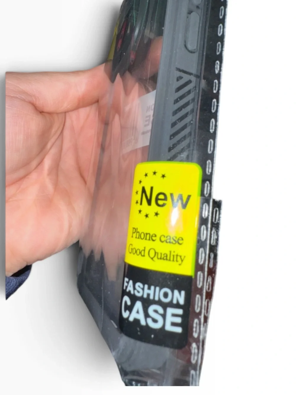 Fashion case iPhone 13 Pro Clear Case with Camera Lens Protector - Non-Skid Bump